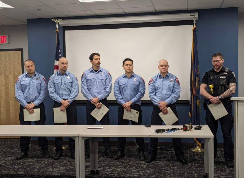 Sterling Heights first responders' award presentation
