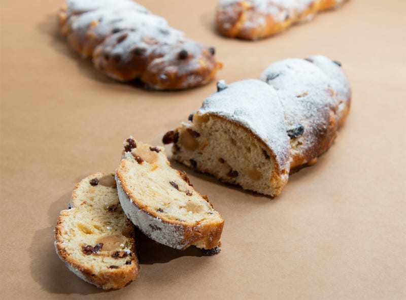 Stollen bread from Breads Bakery for Christmas 2024