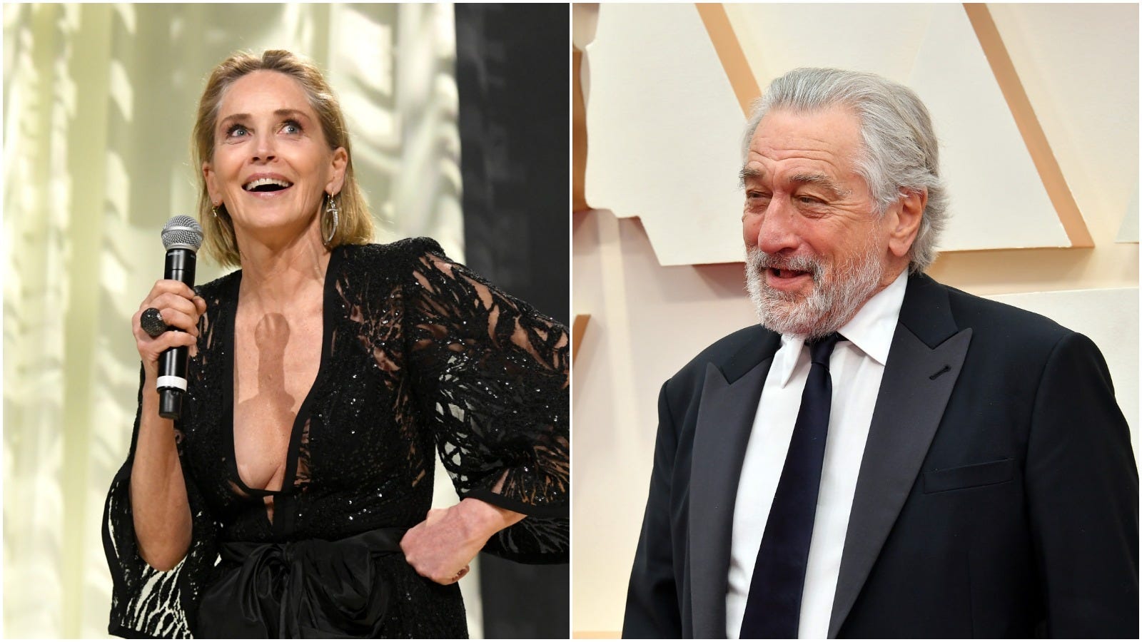 Sharon Stone says Robert De Niro was ‘far and away’ her best on-screen kiss