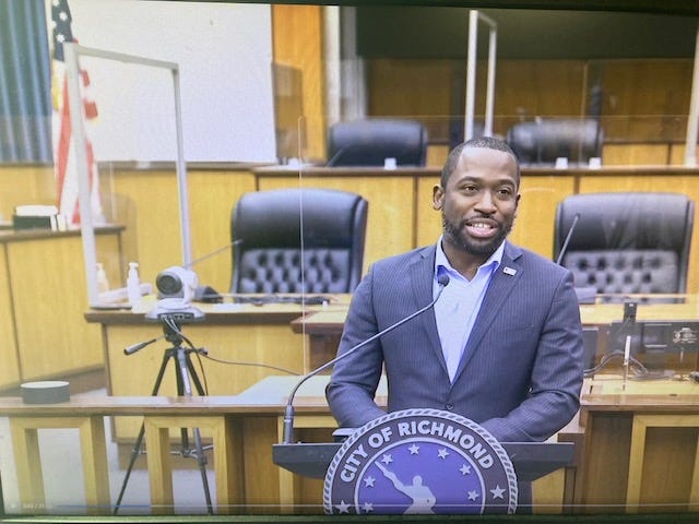 Richmond mayor Levar Stoney