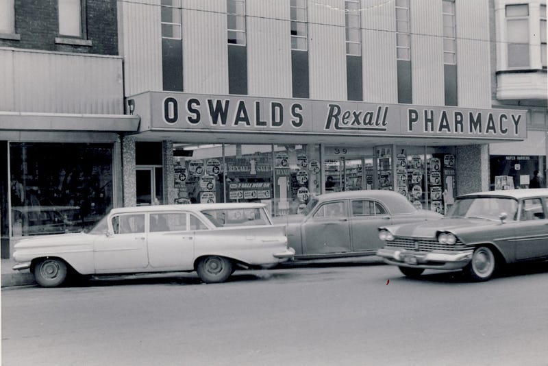 Oswald's Pharmacy in the 1960's