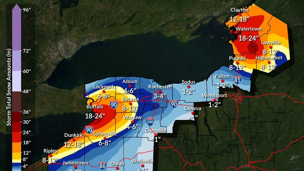 Buffalo metro, Western New York on high alert as powerful weekend storm looms
