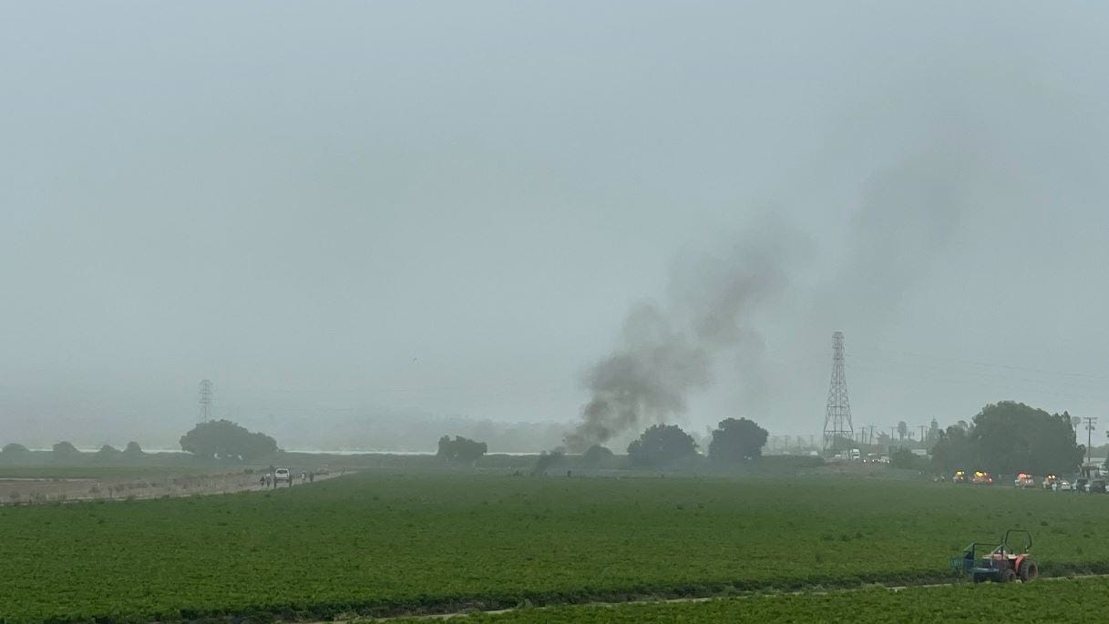 One person dead in small plane crash in Oxnard