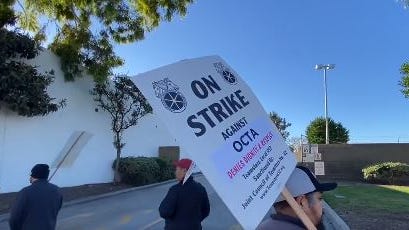 OCTA buses stuck in park as mechanics strike