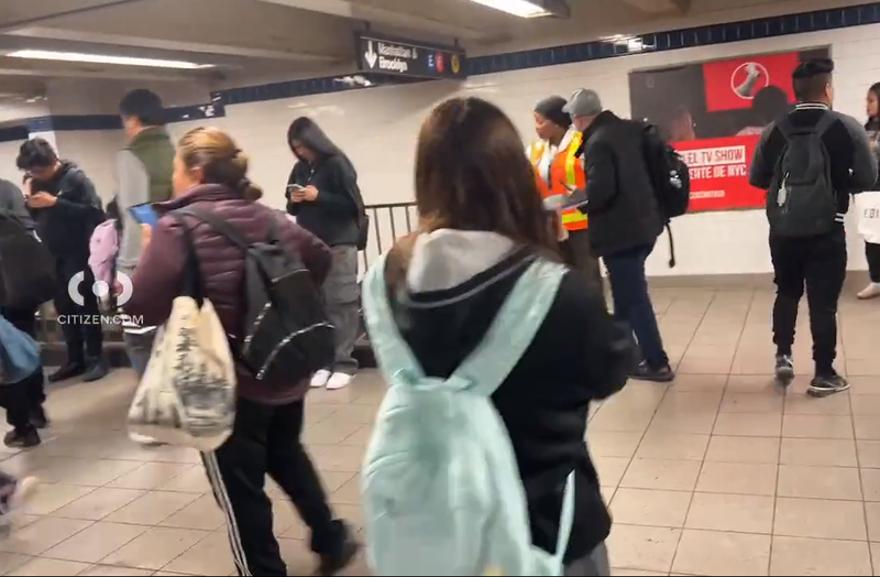 The incident led to major disruptions on the E, F and R lines