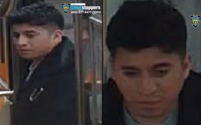 Police are searching for a suspect in a random stabbing attack on a woman on a D train in Borough Park on May 22