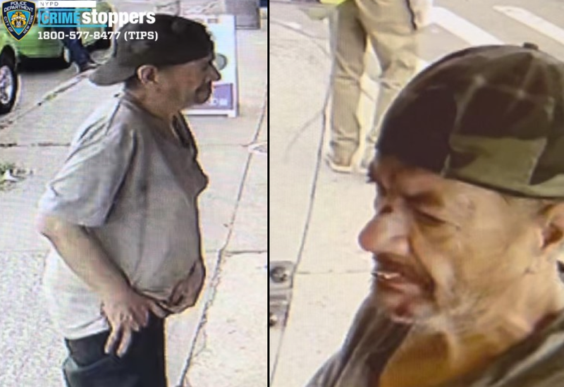 Police believe this is the man who pushed a woman down a staircase at the Kew Gardens–Union Turnpike subway station last Monday