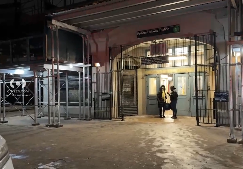A teen plunged from a subway train while subway surfing in the Bronx on Tuesday evening, leaving him hospitalized