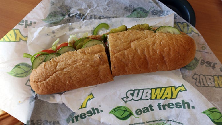 Subway offering free sandwiches for life for someone to change name to Subway