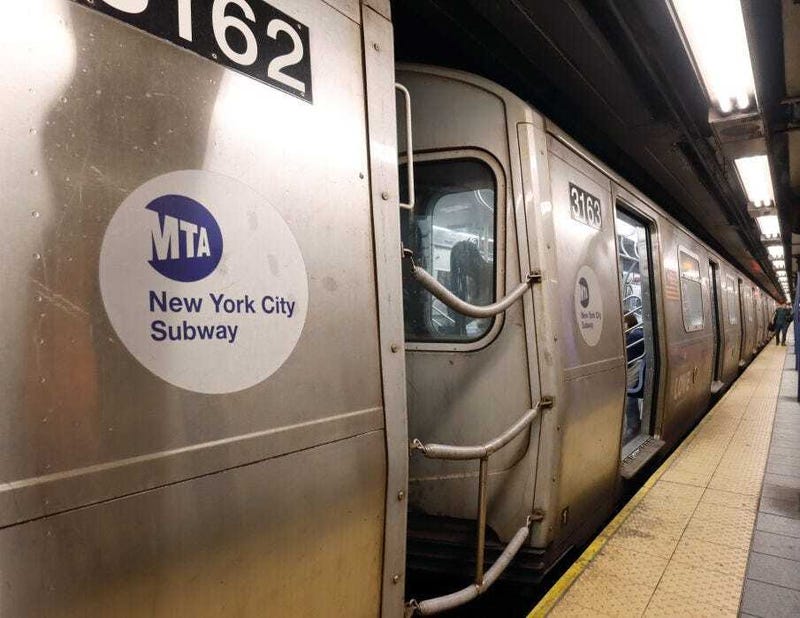 NYC subway train