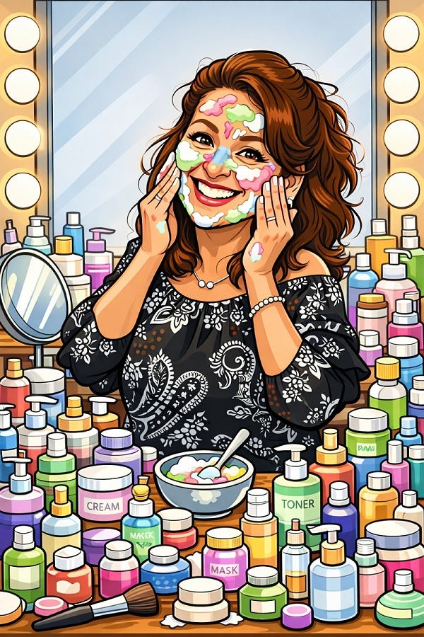 Sue and all her creams