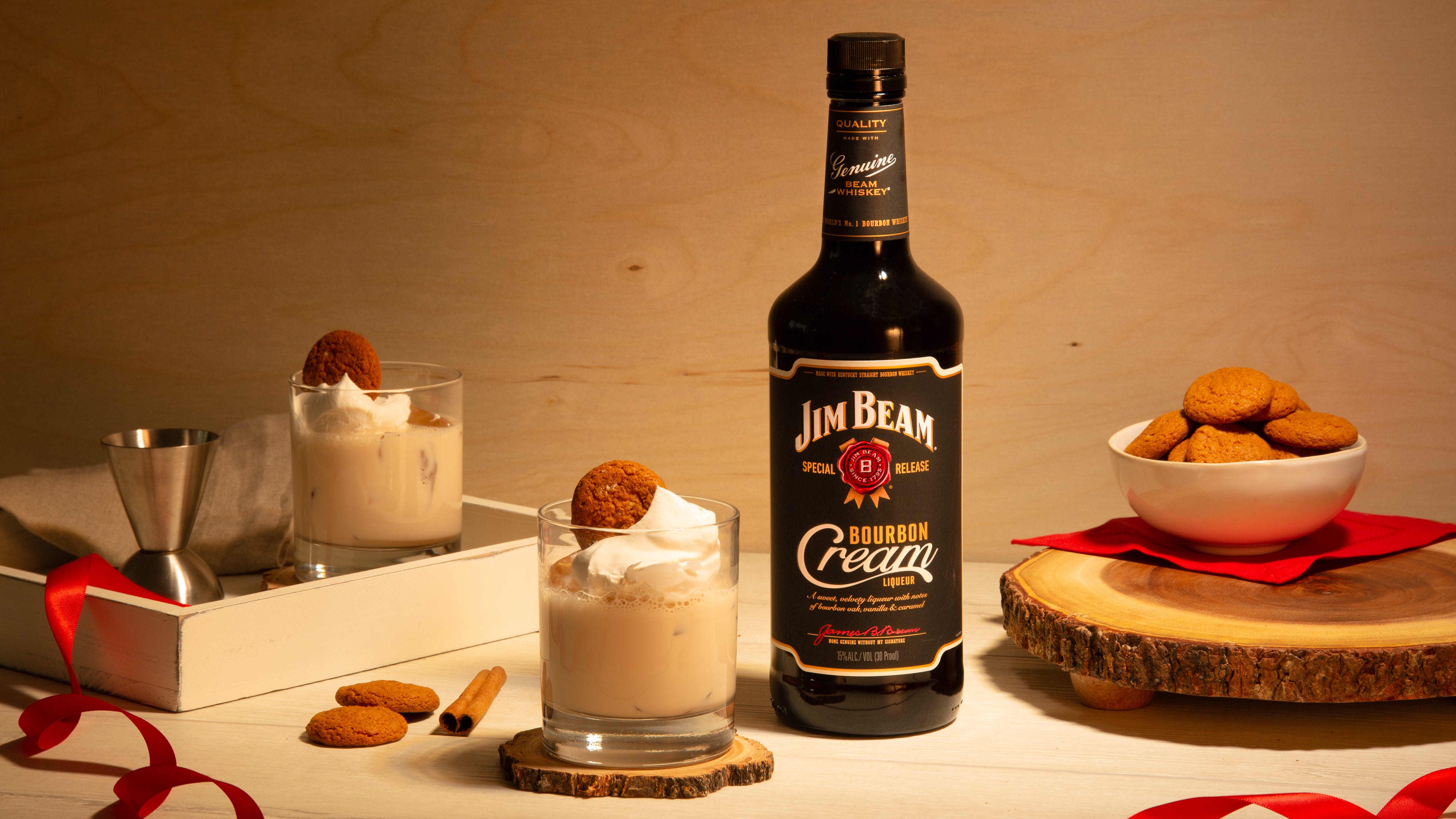Jim Beam releases limited-edition Bourbon Cream for holidays