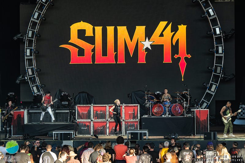 Sum 41 at White River Amphitheatre 8.1.23