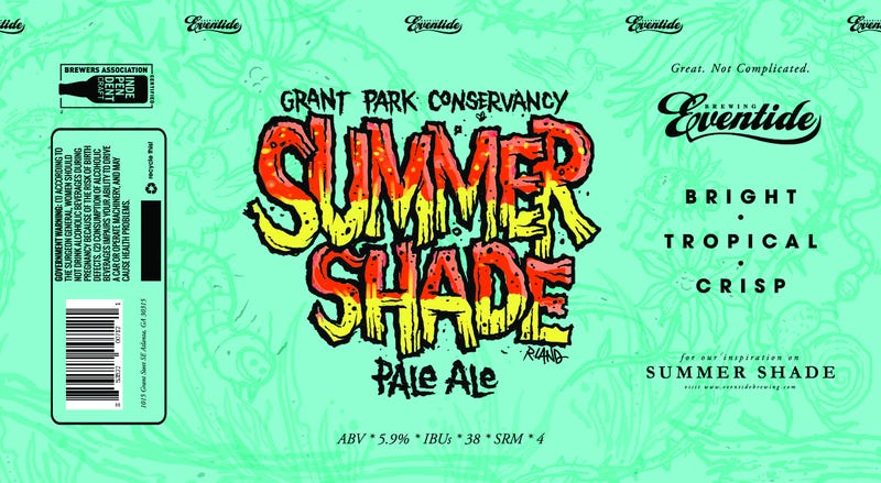 Summer Shade Pale Ale, Eventide Brewing Company