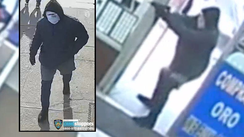 VIDEO: Man shoots up Brooklyn jewelry store, wounds worker in wild robbery fail