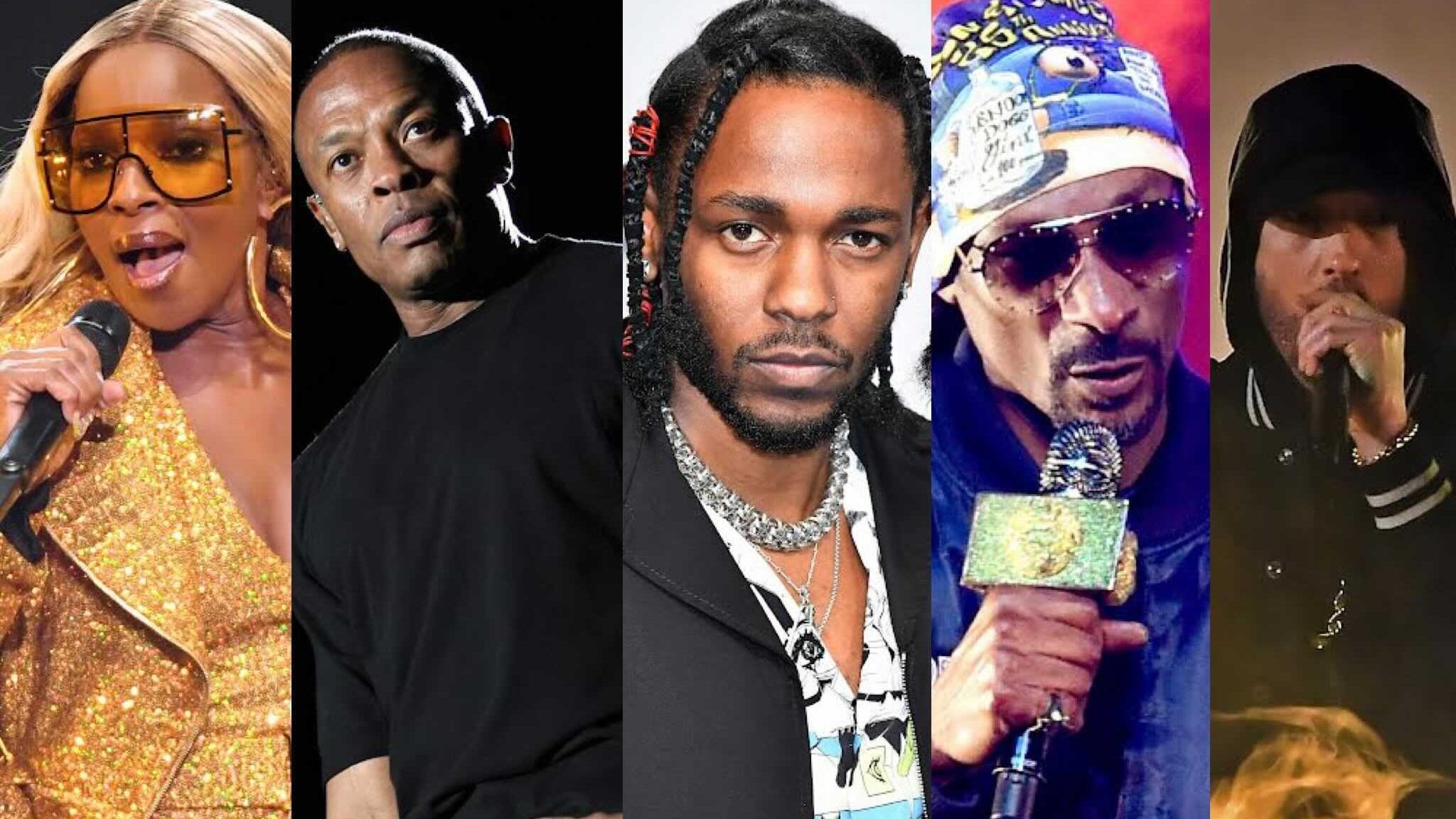 Dr Dre, Snoop Dogg, Eminem, Mary J Blige, Kendrick Lamar to perform at Pepsi Super Bowl LVI Halftime
