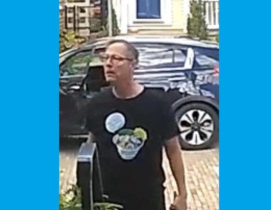 Man accused of Harassing homeowners with Trump signs