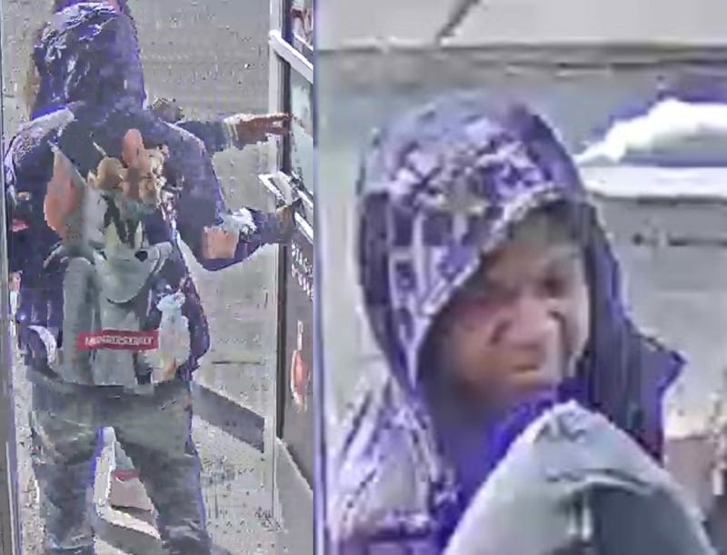 Suspect in an assault and robbery on Detroit's east side.