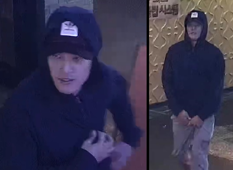 Police said this man is wanted in the sex attack Monday morning
