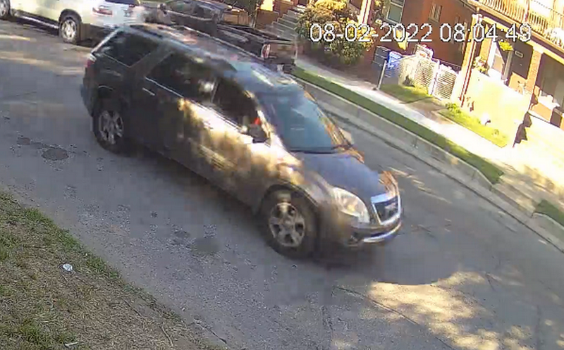 Police are searching to identify the driver (unknown suspect) of a GMC Acadia that shot two people, including a 2-year-old,  in Detroit earlier this month.