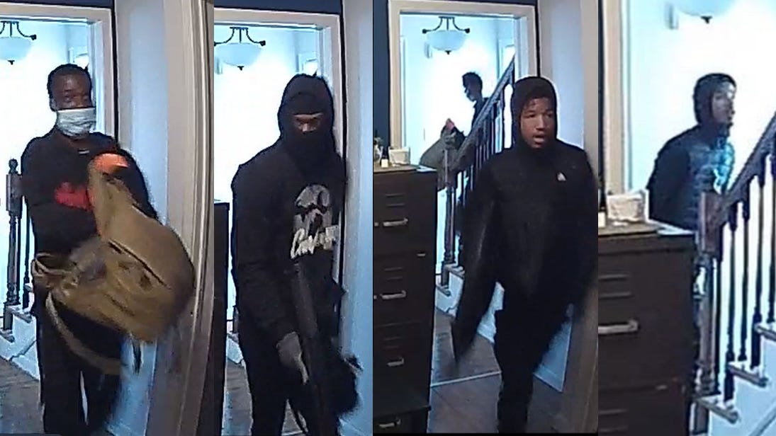Police searching for 4 suspects who stole 6 guns, ammo in Detroit home invasion [VIDEO]