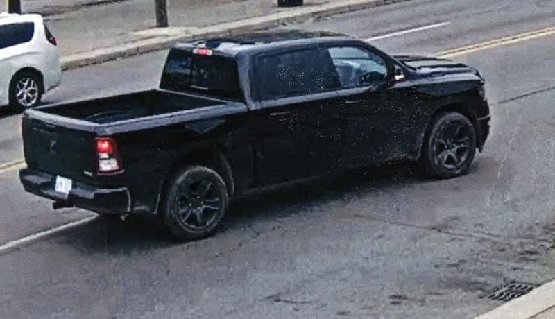 Suspect vehicle in a Detroit homicide.