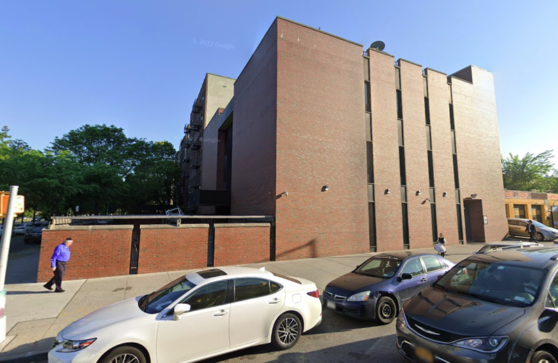 Two juveniles were arrested after they allegedly fired a pellet-type gun at Congregation B'nai Yosef in Gravesend