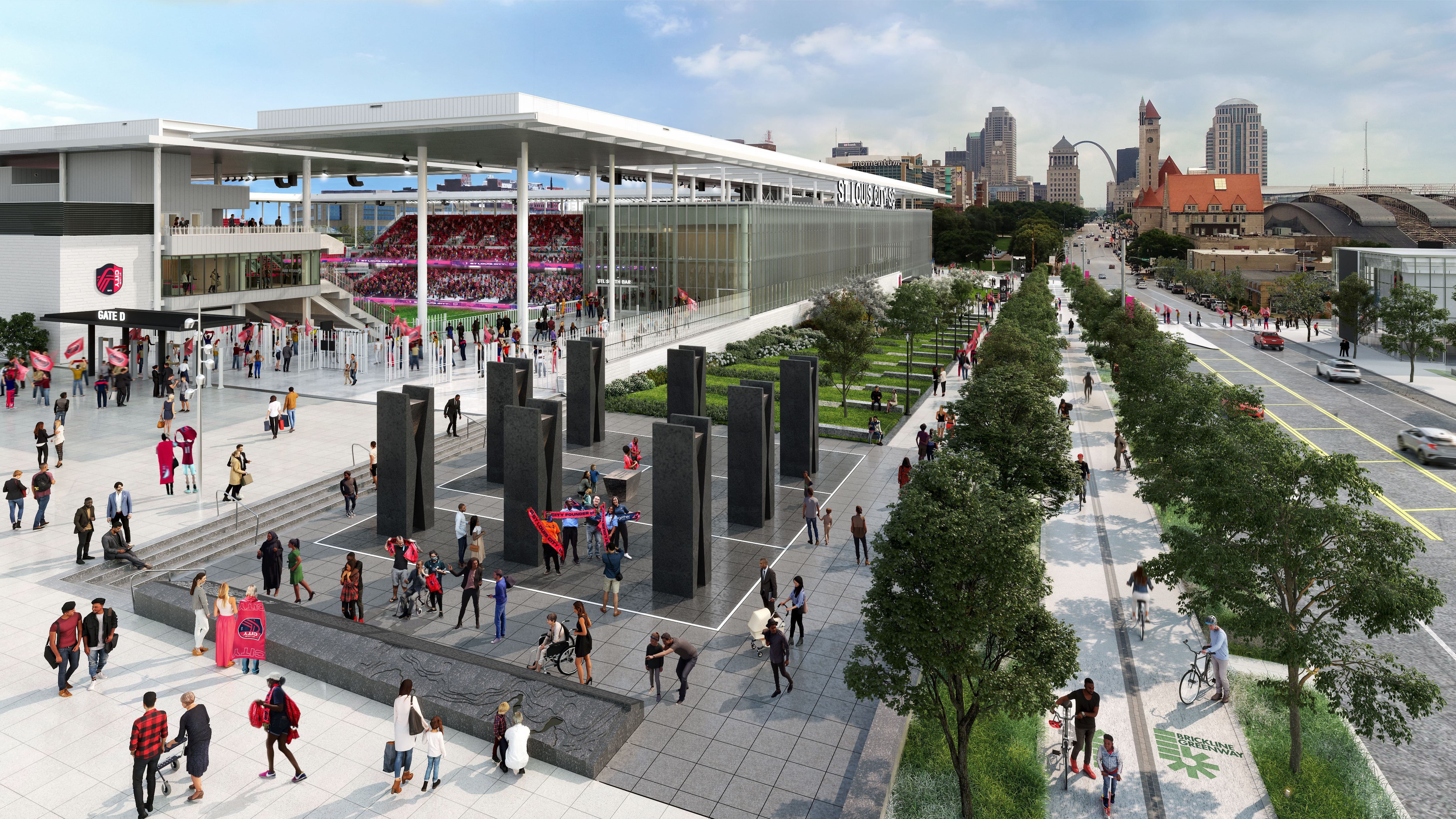 PICS: Greenway outside soccer stadium will honor demolished Black St. Louis neighborhood