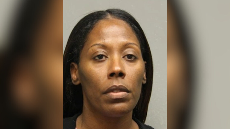 Tasha Purnell's booking photo.