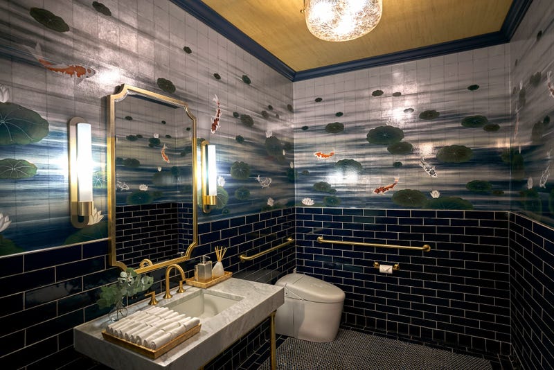 A Dallas fine-dining spot is getting national attention—not for its food, but for its bathroom.