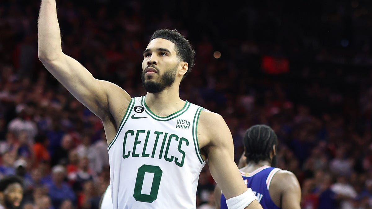 Jayson Tatum sounded like a superstar Thursday night, after finally playing like one