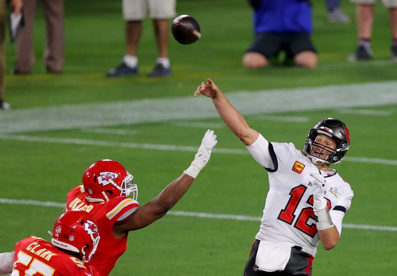 Tom Brady of the Tampa Bay Buccaneers won his 7th Super Bowl championship and 5th Super Bowl MVP, 2/7/21 in Tampa.