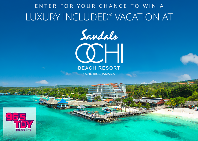 Enter For Your Chance To Win A Luxury Included Vacation at Sandals Ochi Beach Resort in Ocho Rios, Jamaica