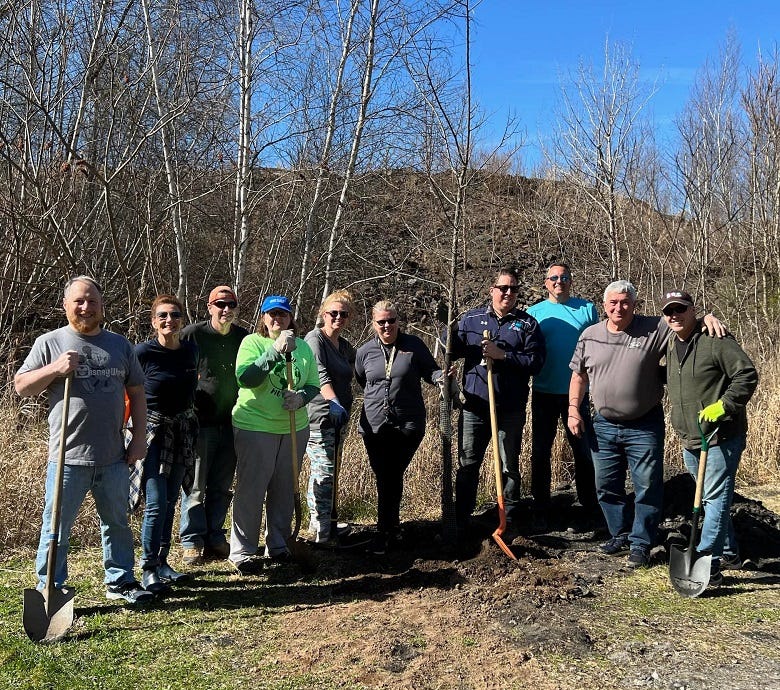 Our Audacy team on Earth Day