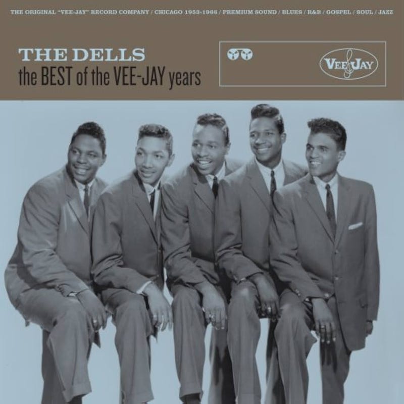 The Dells, one of the many artists who recorded with Vee Jay Records