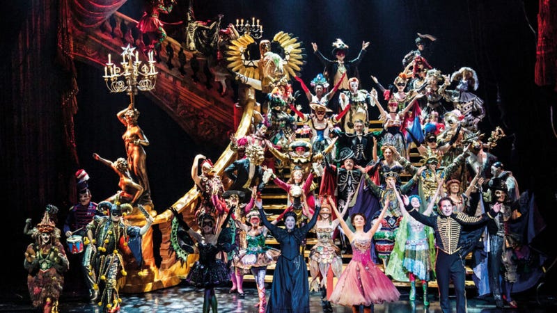 "Masquerade" with the ensemble of "The Phantom of the Opera"