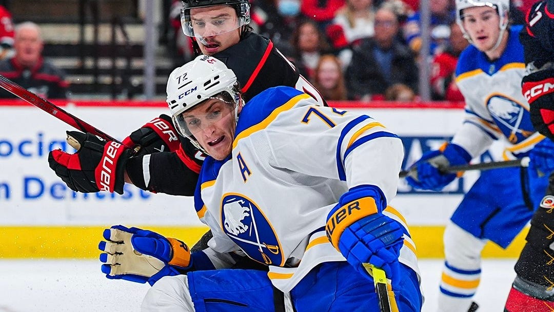 Sabres can't solve Brandon Bussi in 2-1 loss at Carolina