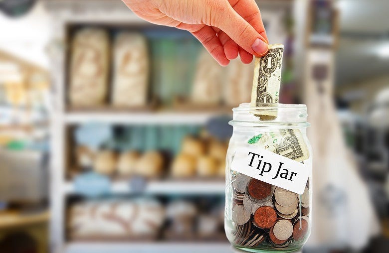 tip jar