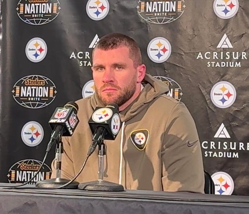 TJ Watt at podium