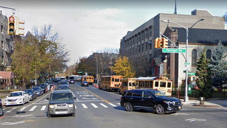 Taxi driver grazed by bullet while dropping off passenger in Brooklyn