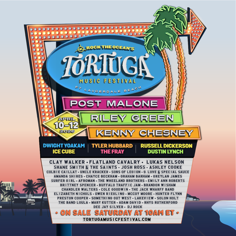 Tortuga Music Festival 2026 Lineup