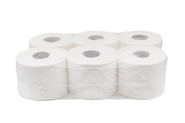 rolls of toilet paper