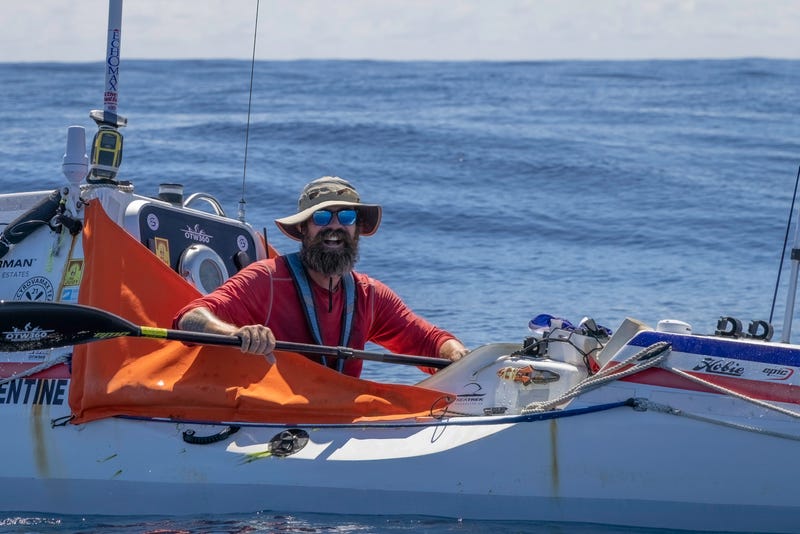 Cyril Derreumaux arrives in Hilo, Hawaii.