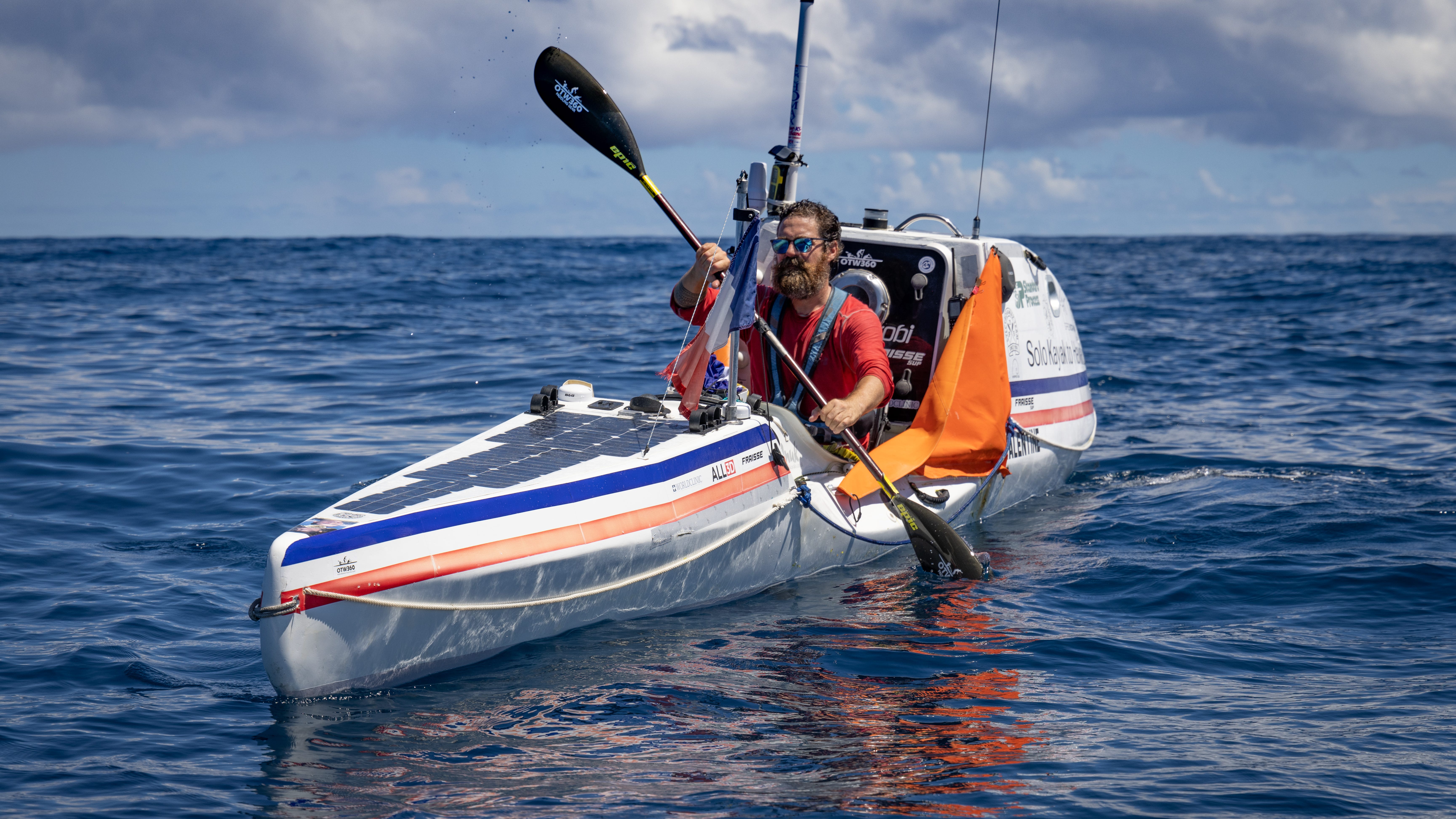 Bay Area kayaker finishes historic, 'transformative' voyage across Pacific