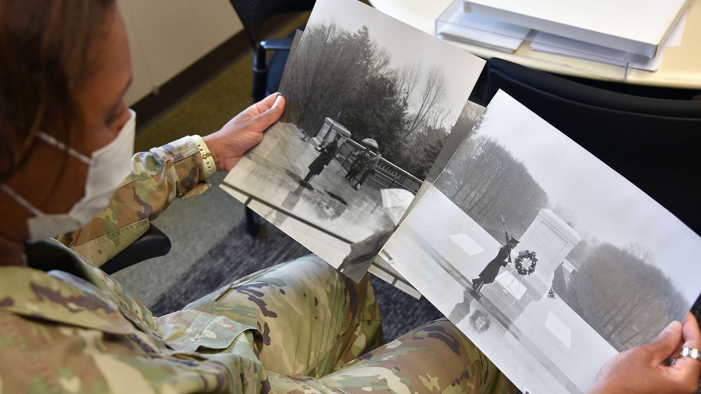 One of the Army's first female tomb guards reflects on accomplishments