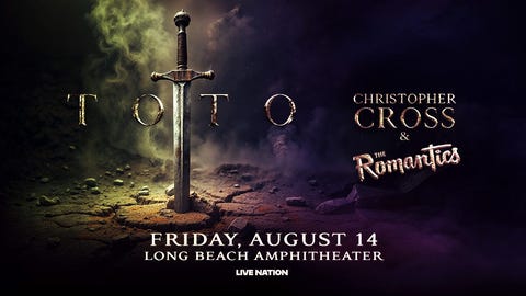 TOTO&nbsp;+ Christopher Cross + The Romantics