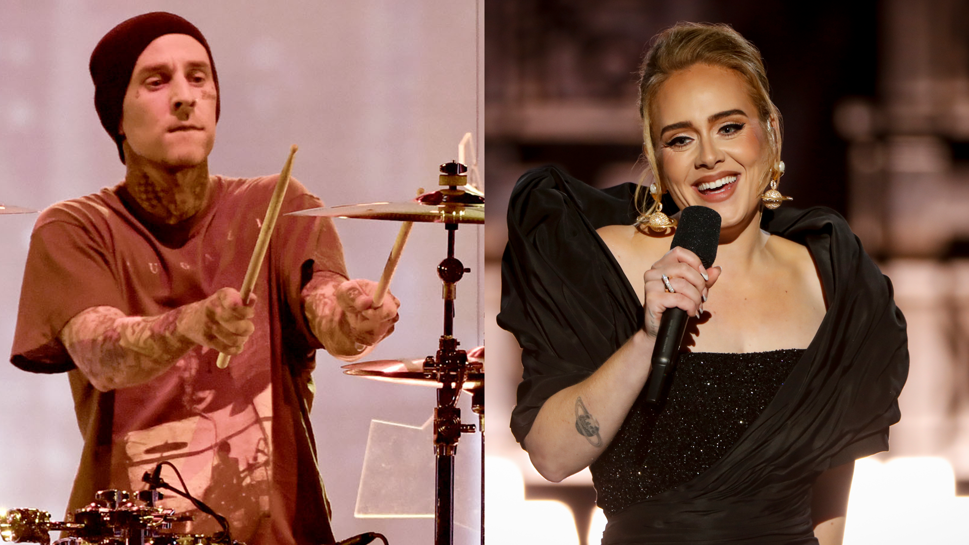 Listen to Travis Barker turn Adele's 'Easy On Me' into a pop-punk anthem