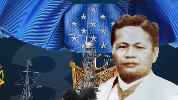 Navy ship naming ceremony honors 1st Filipino American Medal of Honor recipient