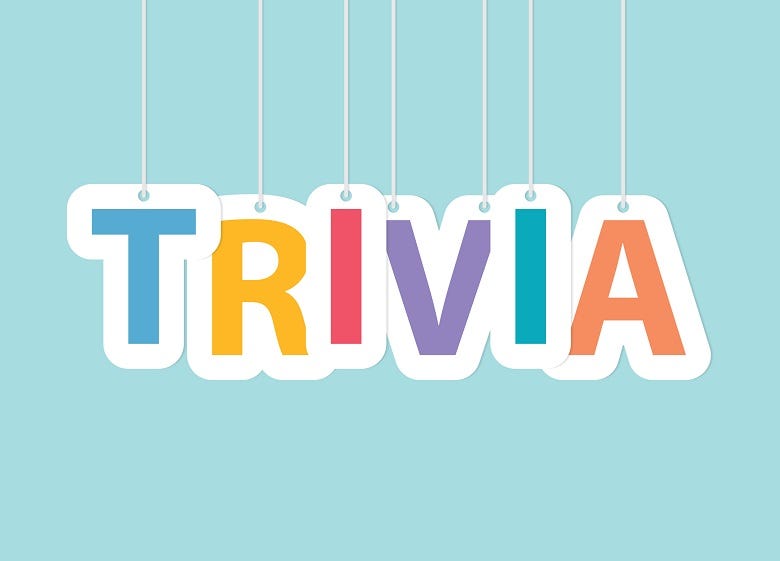 Trivia graphic
