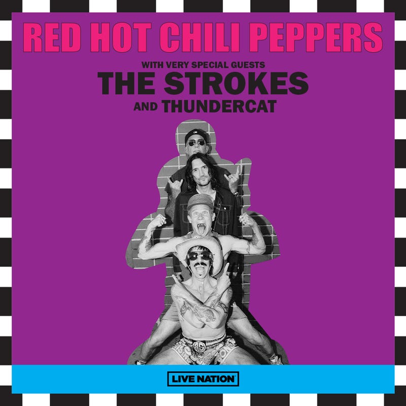 Red Hot Chili Peppers with The Strokes 